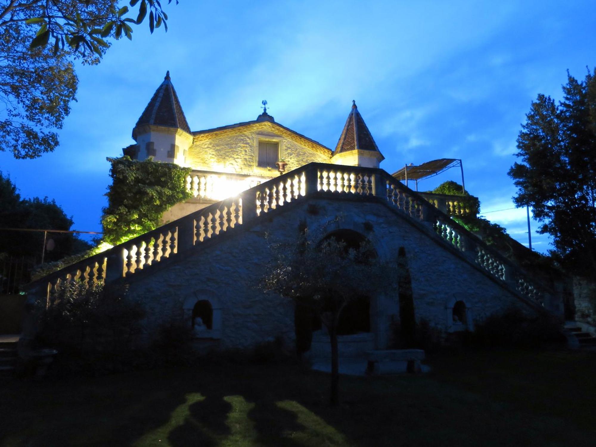 Les Deux Tours Brignon Exterior foto
