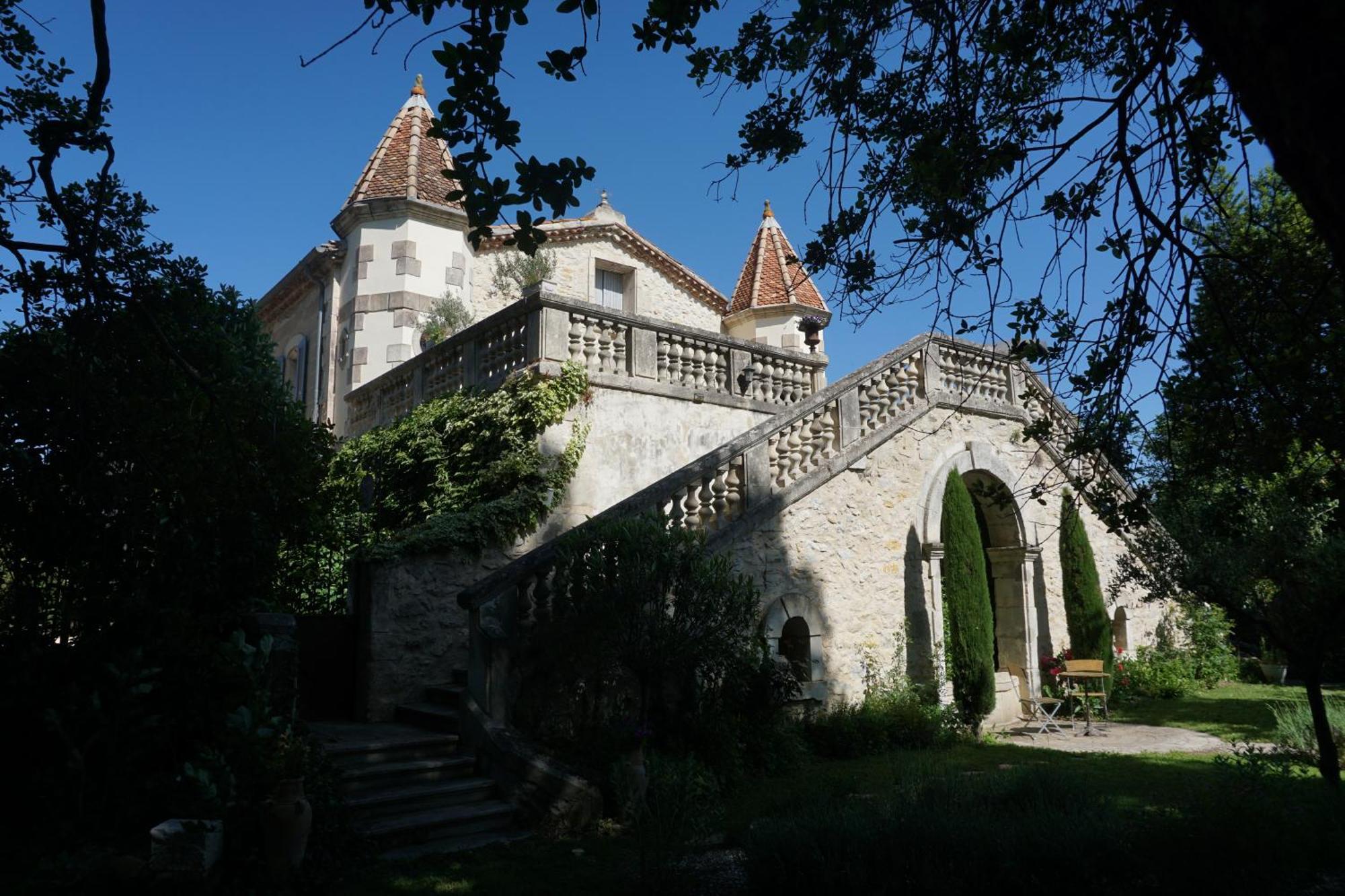 Les Deux Tours Brignon Exterior foto